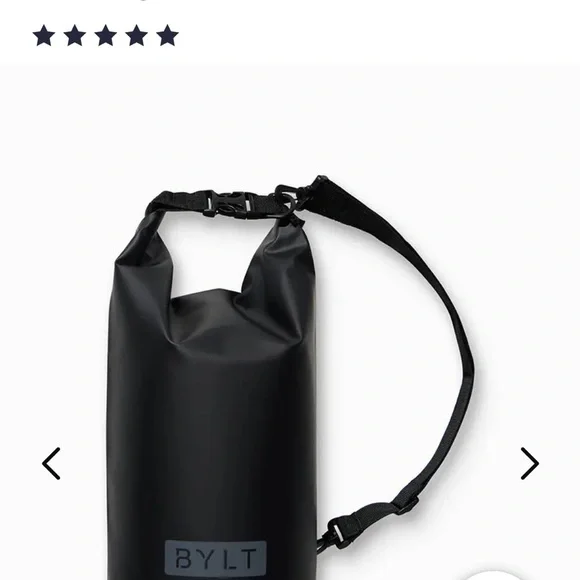 🧳 BYLT Basics; BNWT; Waterproof “BIOS”Black Uni-Sex Travel/Daily “Go To” Bag! - Picture 4 of 11
